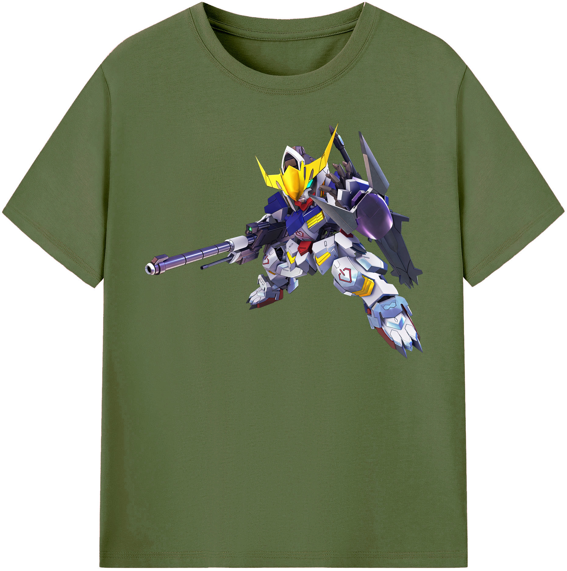 （画像用） 機動戦士ガンダム Mobile Suit Gundam 綿100％半袖Tシャツ（フロントプリント）